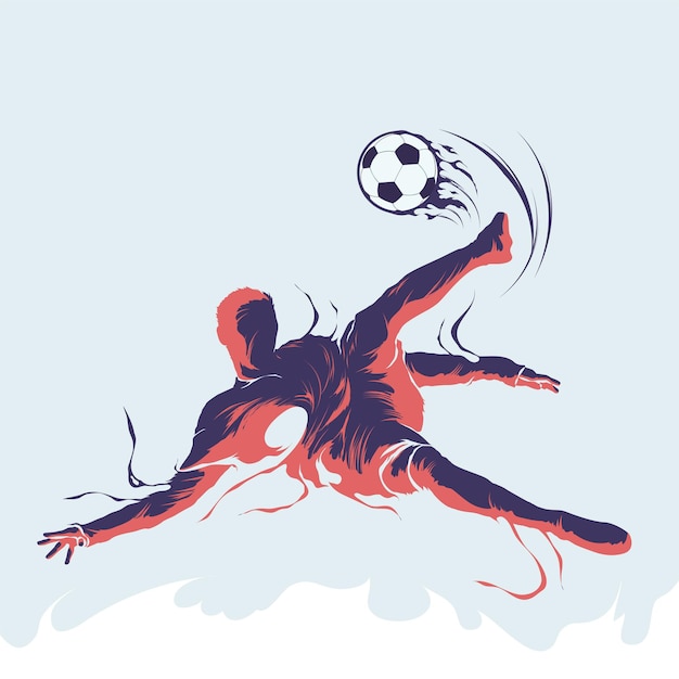 football soccer splash silhouette