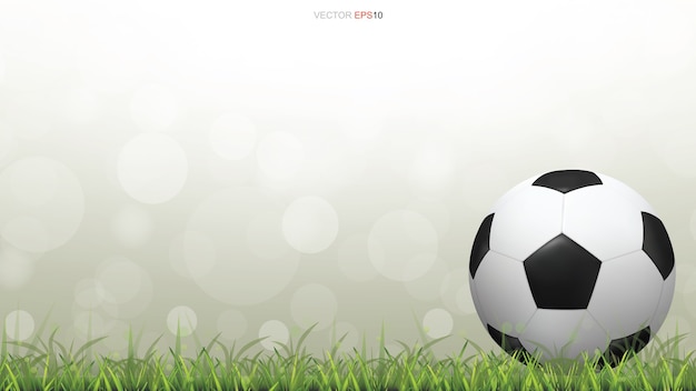 Football themed background illustration