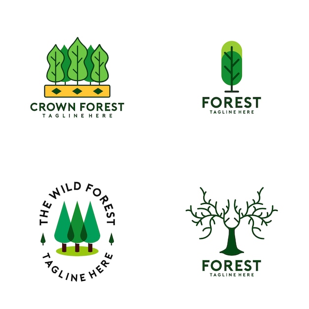 Forest Logo Collection