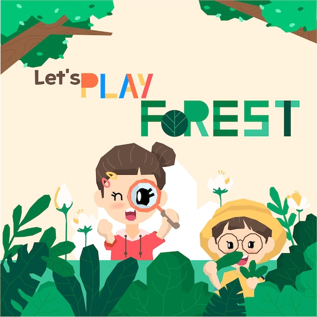 Forest play forest picnics where you can experience and learn on your own