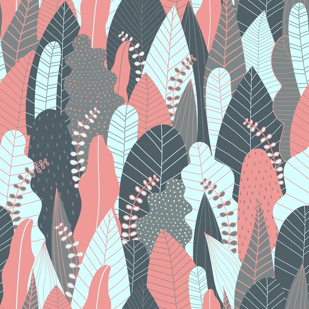 Forest seamless pattern