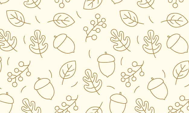 Forest seamless pattern