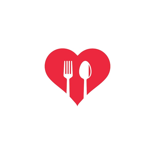 Fork and spoon logo