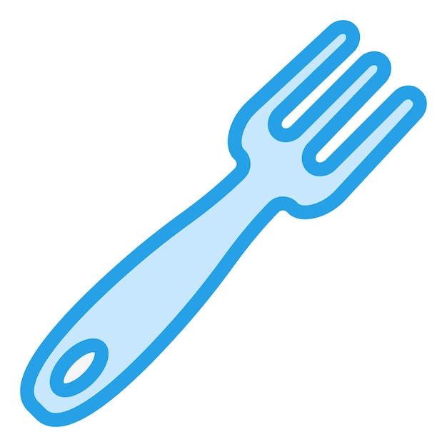 Fork Vector Icon Design Illustration