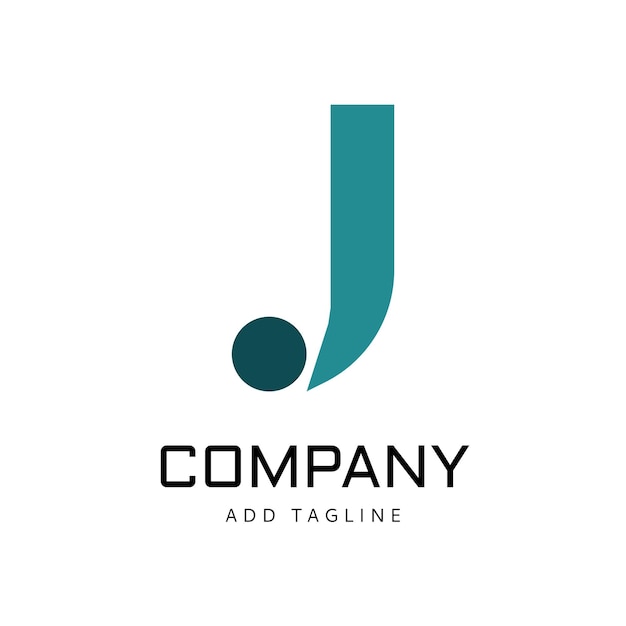 Four colorful J logos for different companies