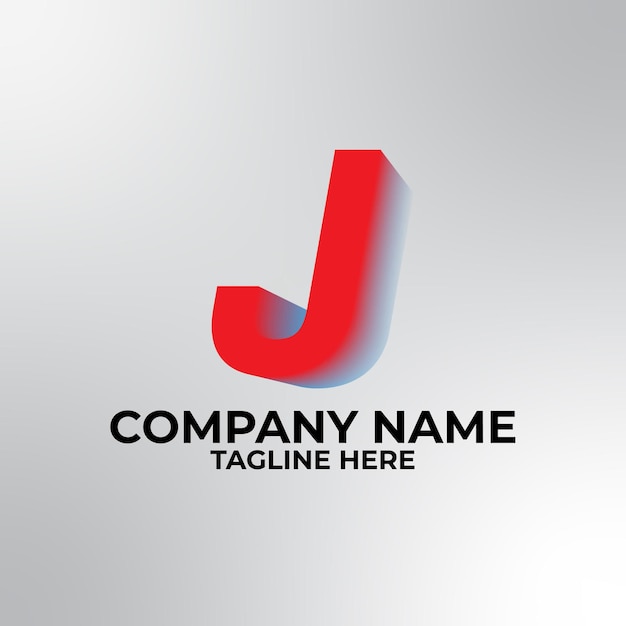 Four colorful unique logos with space for company names