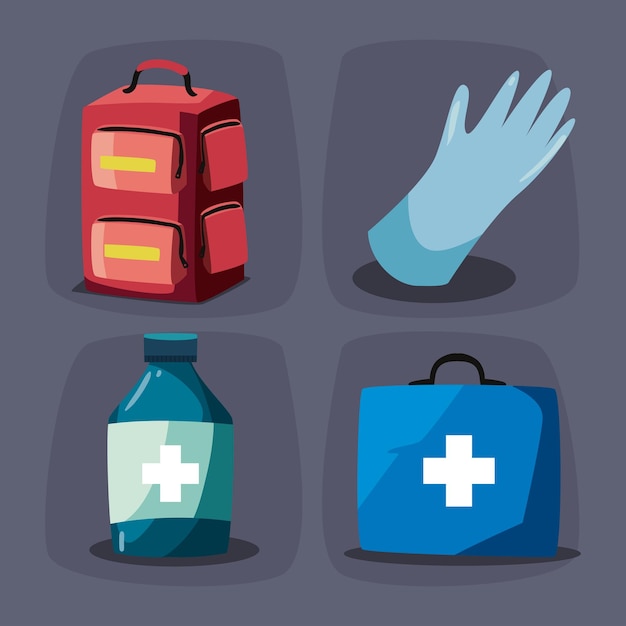 Four disaster preparedness items