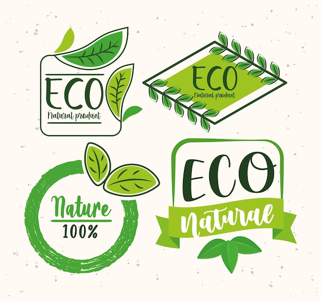 Four eco labels