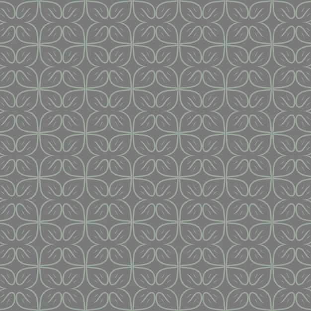 four leaf seamless pattern