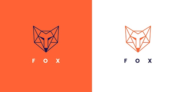 Fox geometric polygon logo