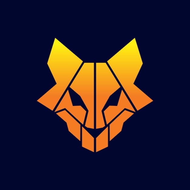 Fox Head Tech Logo Design