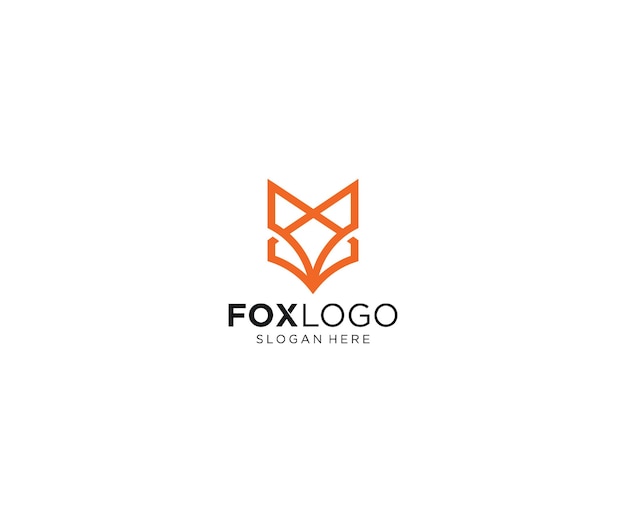 Fox head technology logo