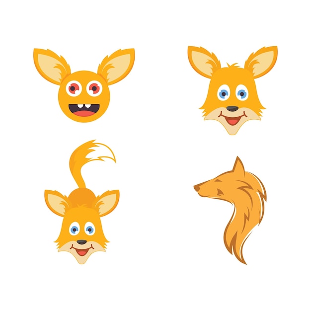 Fox icon vector illustration design