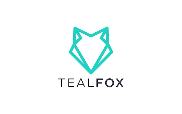 fox logo design templates