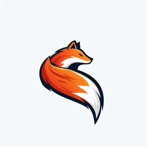 Fox Modern Design Vector Illustration