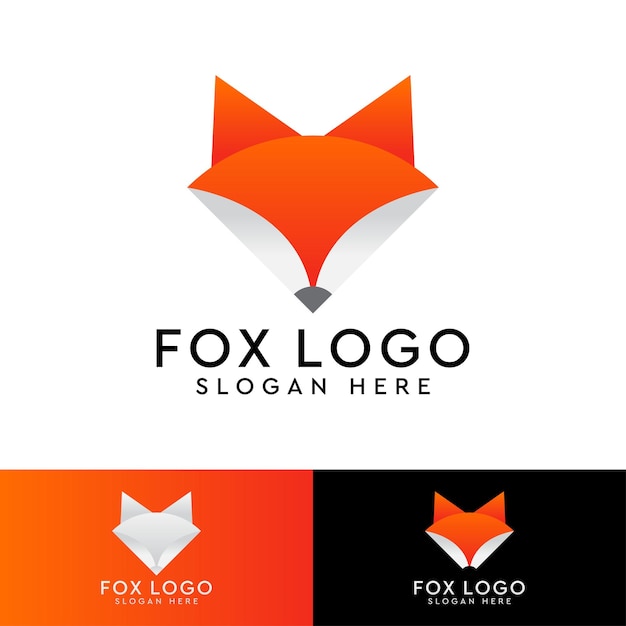 Fox Modern Logo Template