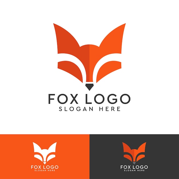 Fox Modern Logo Template