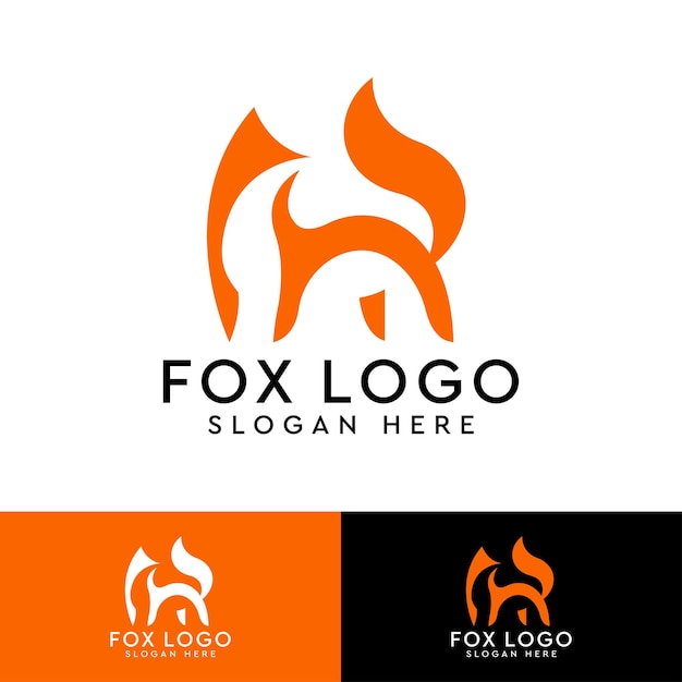 Fox Modern Logo Template