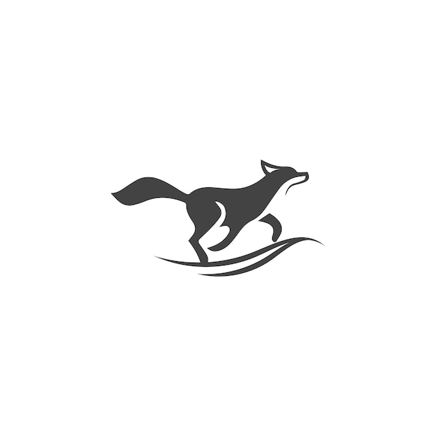 Fox vector illustration icon