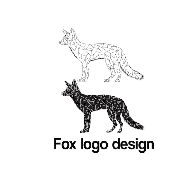 Fox vector logo design