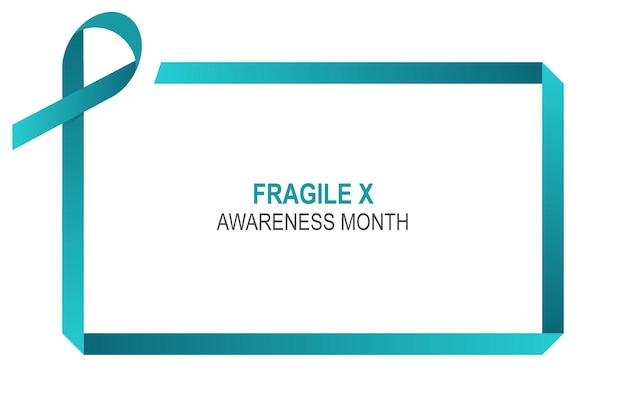 Fragile X Awareness Month background