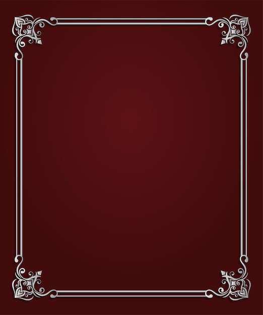 Frame vintage classic vector decoration