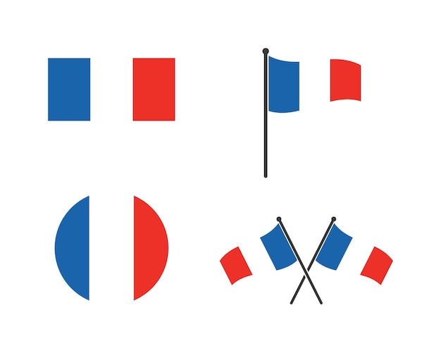 France flag vector illustration design