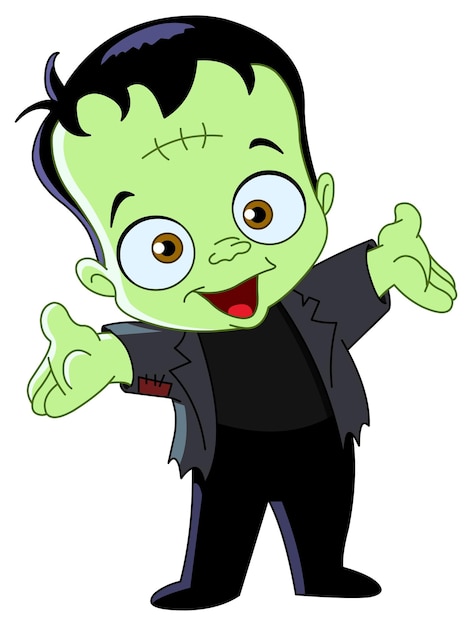 Vector frankenstein kid