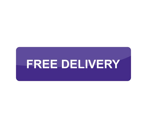 Free delivery sign