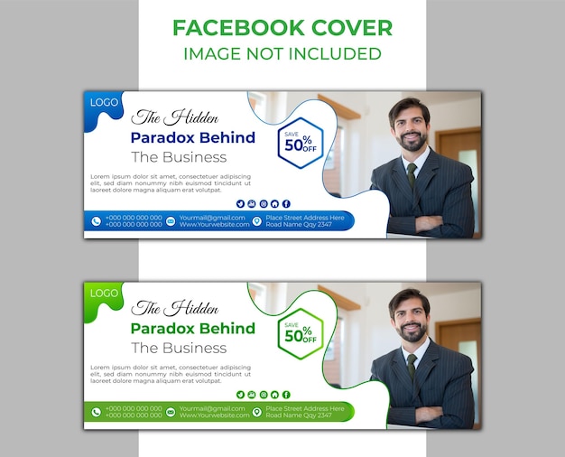 Free Facebook cover Fashion sales social media banner or media PSD banner or social media template