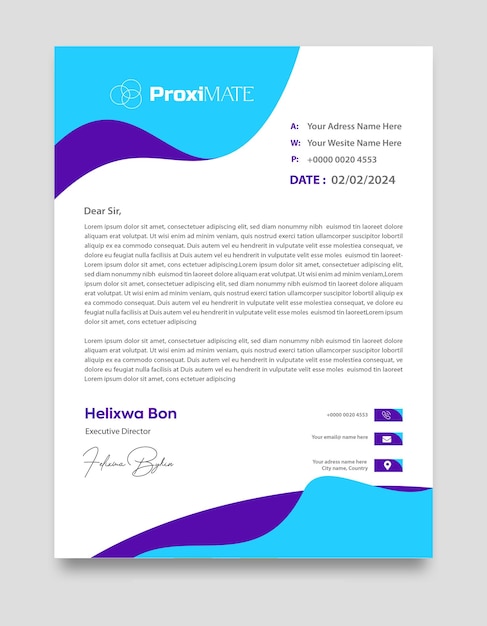 Free Letterhead Template