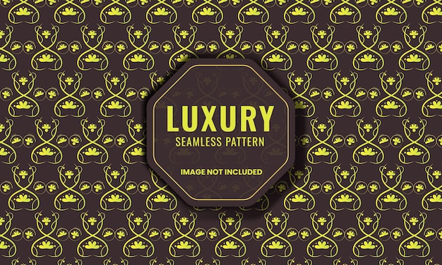 Free modern exclusive luxury seamless pattern