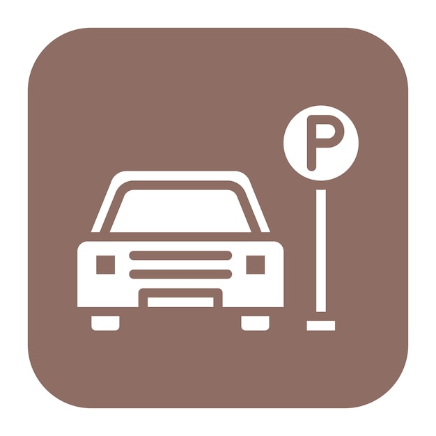 Free Parking icon vector image Can be used for Coworking Space