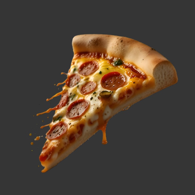 Free Photo Sliceofpizzajpgdelicious pizza slice pizza slice background slice of pizza Ai generated