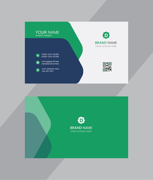 free simple business card design