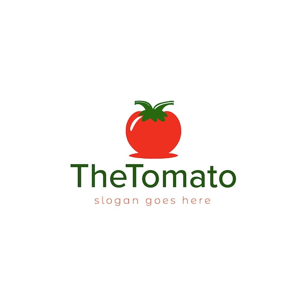 FREE Tomato Vector Logo Design