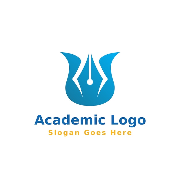 Free Vector Academic Logo Design