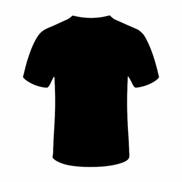 Vector free vector black tshirt template design