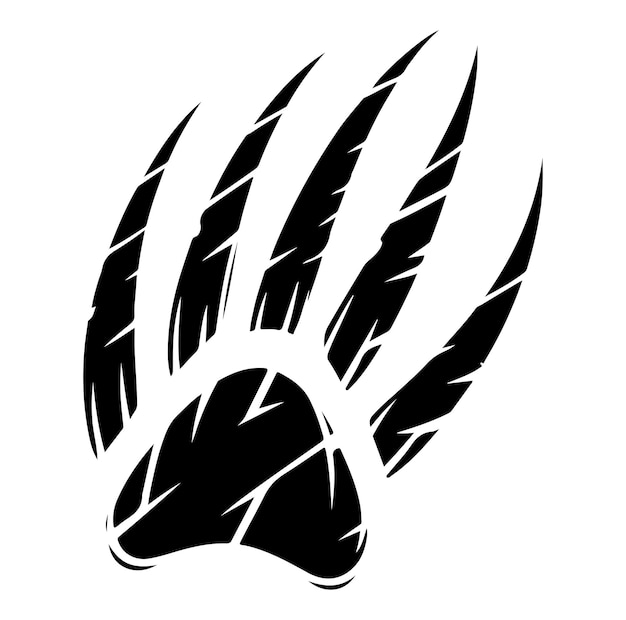 Vector free vector claws scratches icon design claw silhouette