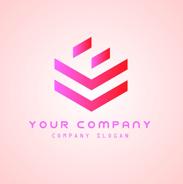 Free vector colorful company logo