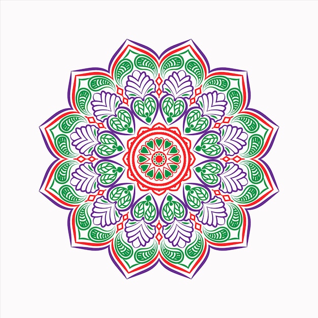 Free vector of colorful mandalas