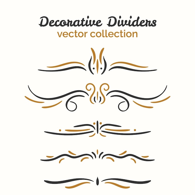 Vector free vector decorative elements