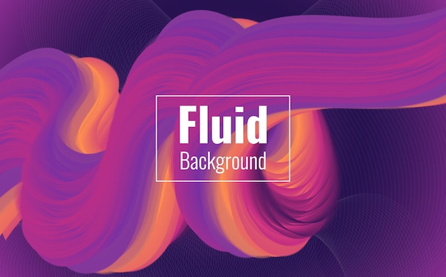 Vector free vector fluid background and liquid wallpaper