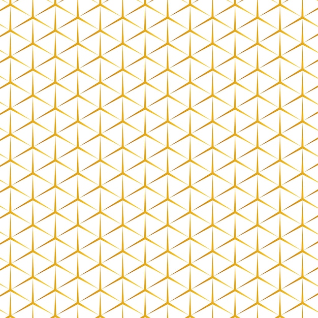 Free vector golden luxury triangle lines shape pattern background