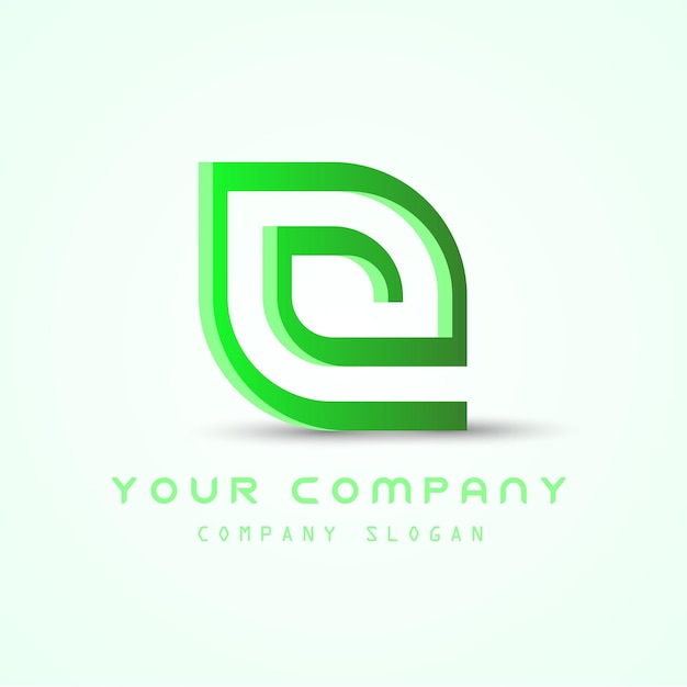 Free vector gradient colorful company abstract logo