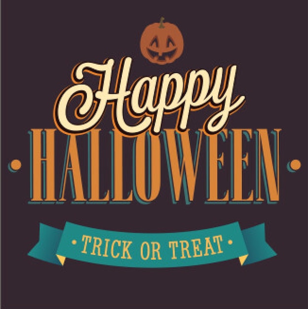 Free Vector Halloween Design Template