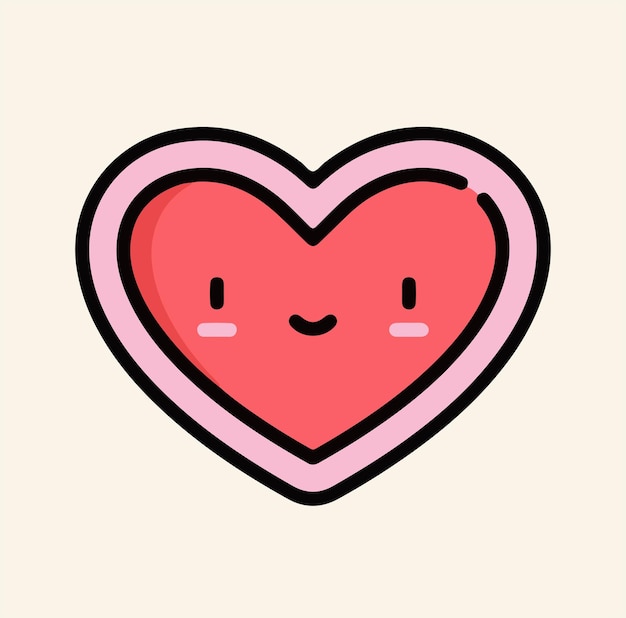 Free vector hand drawn heart background