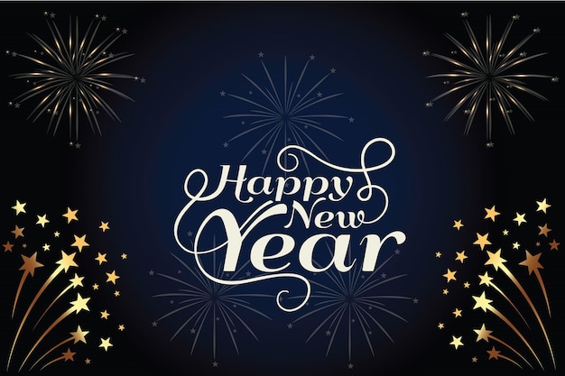 Free vector Happy New Year 2024 Eve Countdown