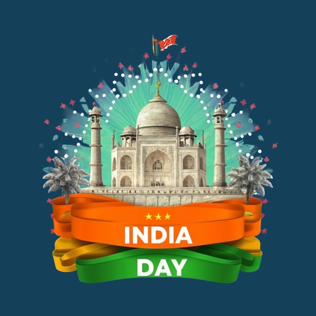 Free Vector India Republic day design Ai Generated