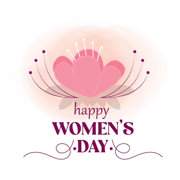 Free vector international womens day background